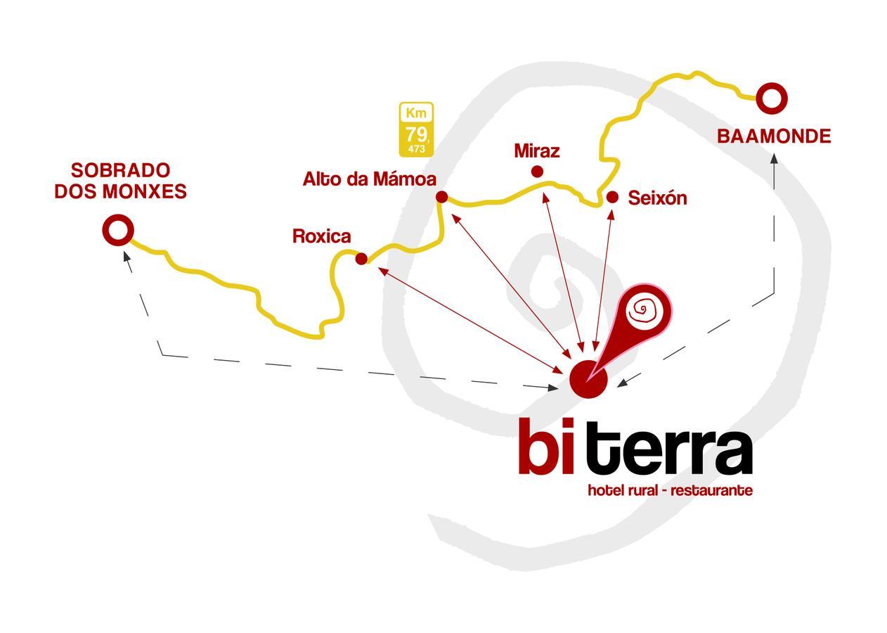 Bi Terra Tu Descanso Zona Miraz Sobrado Hotell Friol Eksteriør bilde